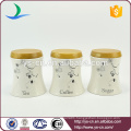 C12008 ceramic canisters and jars with wooden airtight lid